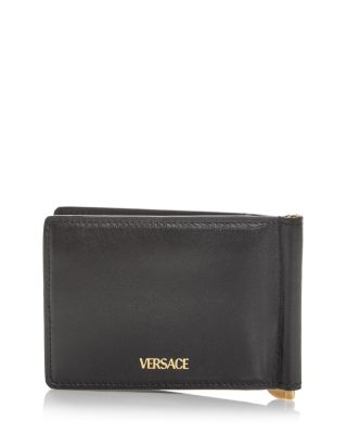 Money Clip & Bifold Leather Wallet