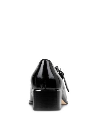 Women's Leather Maryjane Pumps