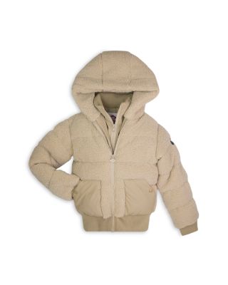 Unisex Teddy Faux Sherpa Coat - Little Kid, Big Kid