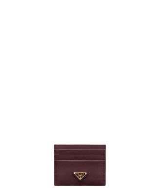 Saffiano Leather Card Holder