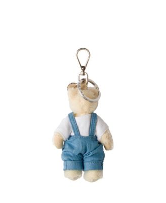Teddy Bag Charm with Metal Ring