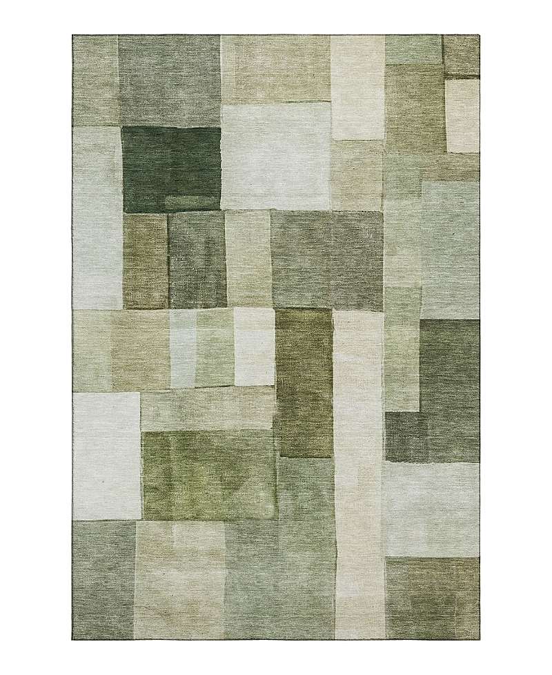 Dalyn Rug Company Dalyn Neo No15 Area Rug, 5' X 7'6 In Green