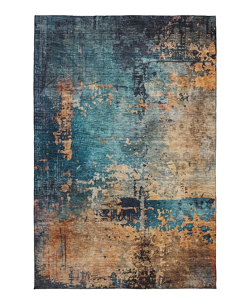 Dalyn Rug Company Dalyn Nouveau Nv14 Area Rug, 9' X 12' In Blue