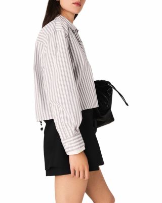 Striped Rhinestone Shirt