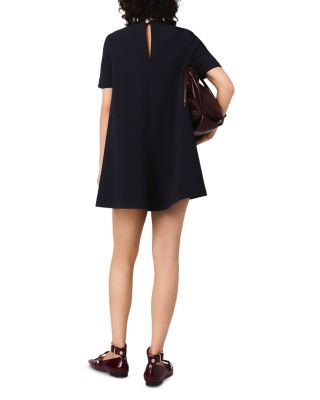 Heavy Crepe Trapeze Dress