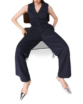 Rhinestone Pinstripe Pants