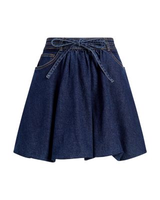 Steph Denim Bubble Skirt
