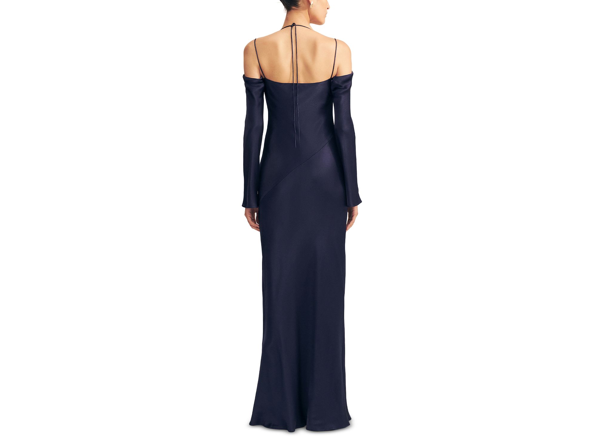 La Lune Off-the-Shoulder Tie Maxi Dress — Image 3