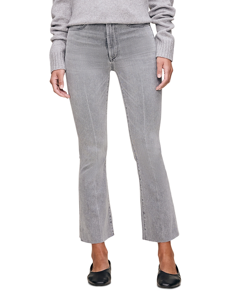 Dl1961 Bridget Boot High Rise Instasculpt Ankle Jeans In Gray Cove In Gray