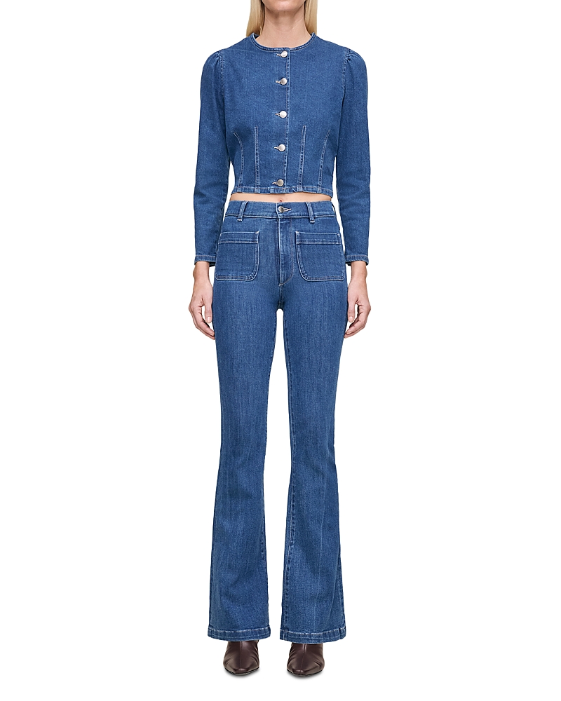 Dl1961 Bridget Boot High Rise Instasculpt Jeans In Blue Water In Blue
