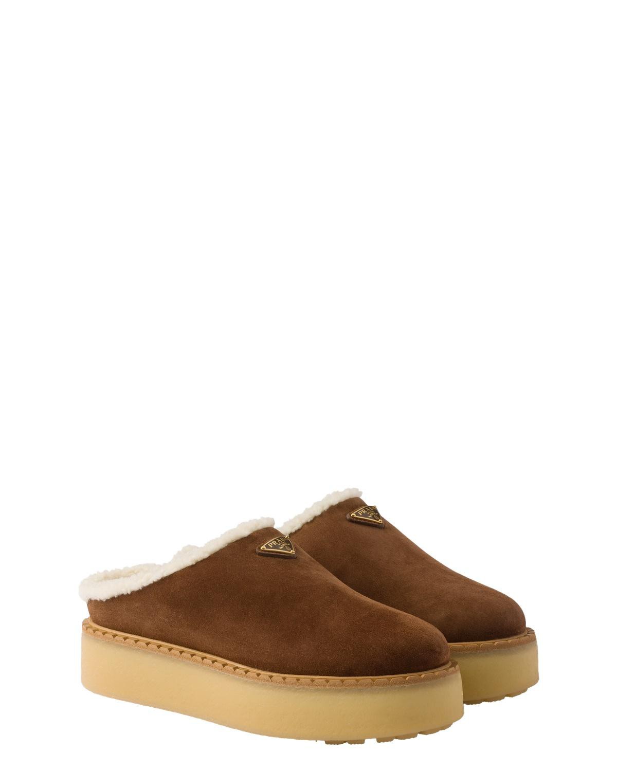 Suede Slippers