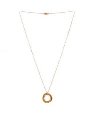 Trinity Pendant Necklace 18K Gold and Diamonds