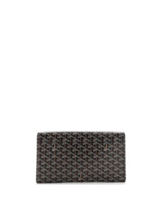 MM Monte Carlo Clutch Coated Canvas
