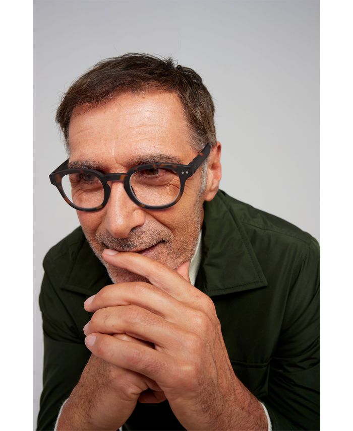 #C Square Reading Glasses, 45mm