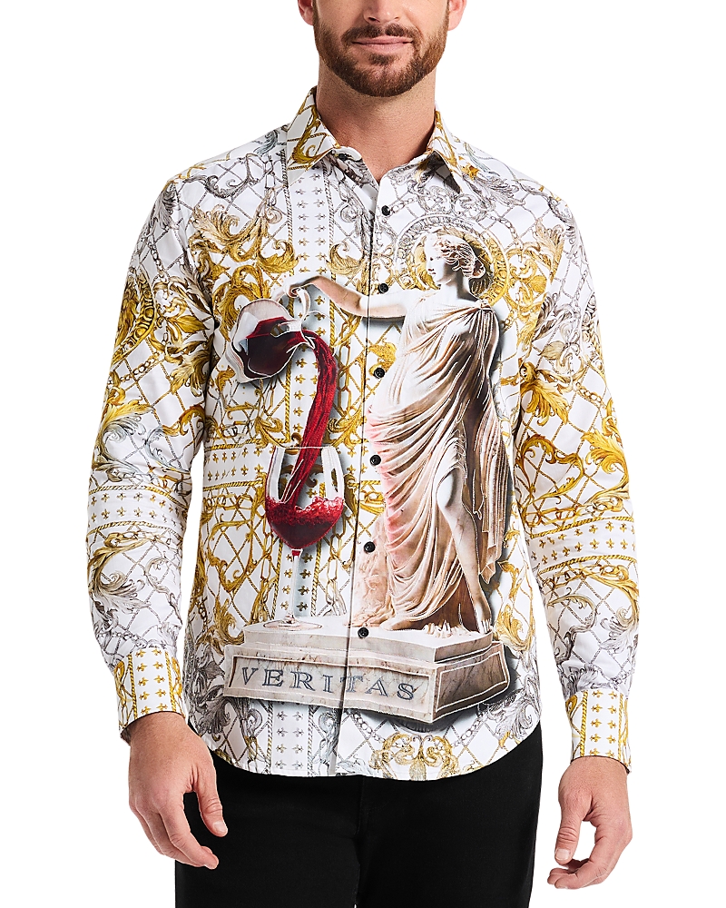 Robert Graham Dionysian Long Sleeve Button Down Shirt Tall In Multi