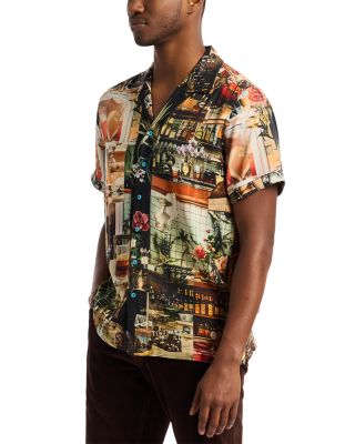 Harry&#39;s Place Button Down Camp Shirt