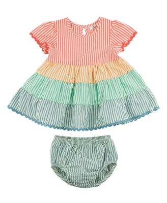 oh baby! - Girls' Sophia Cabana RicRac Dress - Baby