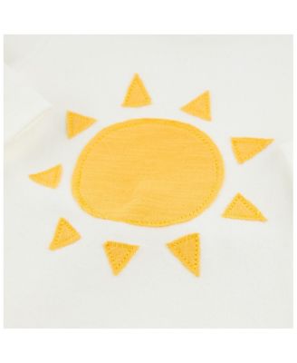 Unisex Sun Slub Applique Two Piece Set - Baby