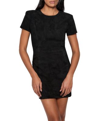Fortuna Stretch Suede Dress