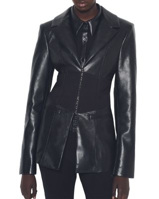 Amour Recycled Leather Blazer