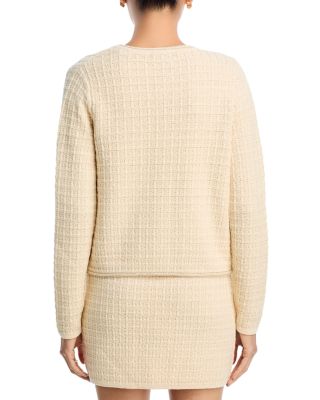 Crystal Button Cardigan Sweater & Sweater Skirt - Exclusive