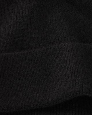 Cashmere Ribbed Turn Up Beanie