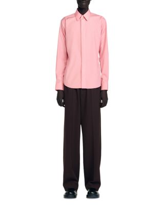 Hidden Placket Formal Shirt