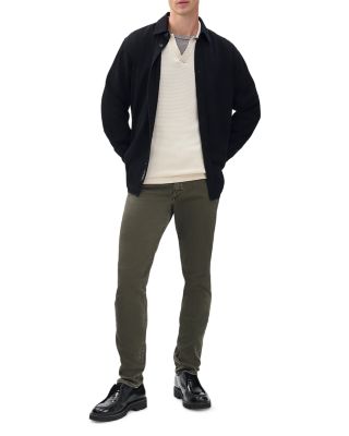 Harvey Chevron Short Sleeve Sweater