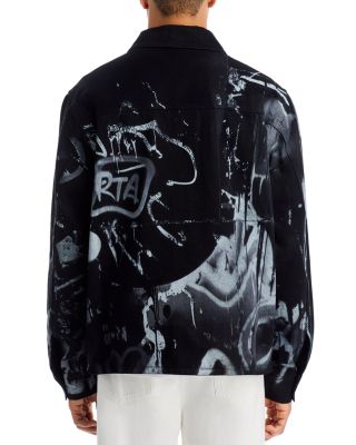 Denim Graffiti Jacket