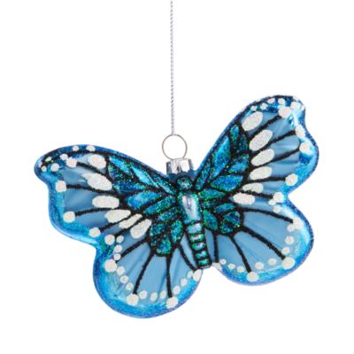Glass Butterfly Ornament - Exclusive