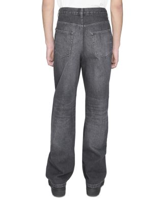 Solal Relaxed Fit Jeans in Washed Black