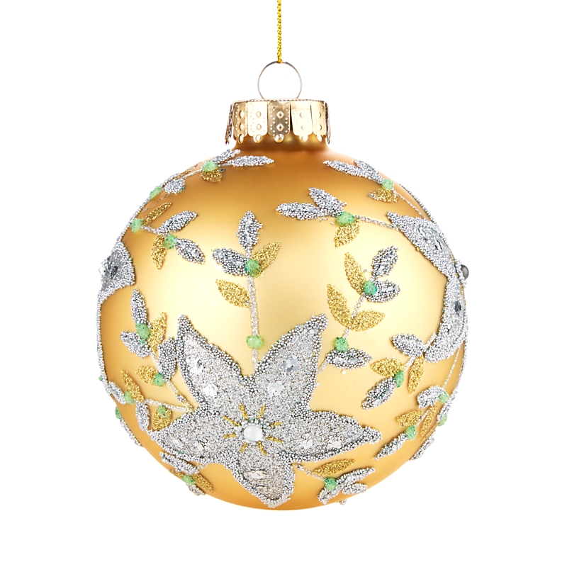 Bloomingdale's Glass Ball Ornament - Exclusive In Multi