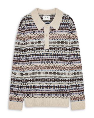 Robbie Long Sleeve Sweater Polo