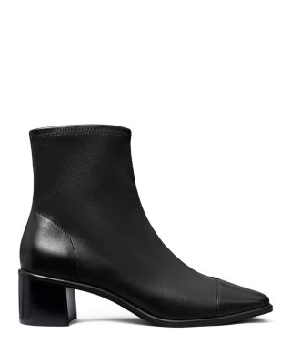 Women's Cap Toe Ankle Boots