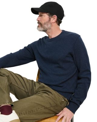 Reverse Seam Crewneck Sweater