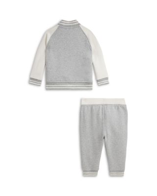 Boys' Fleece Baseball Jacket & Jogger Pant Set - Baby