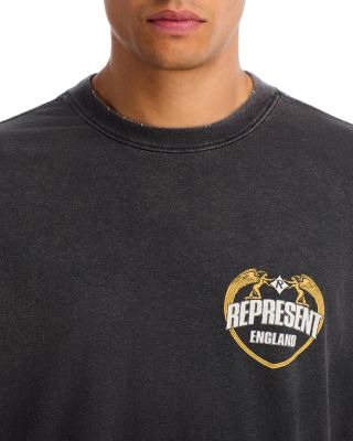 Boxy Angel Border Logo Graphic T-Shirt