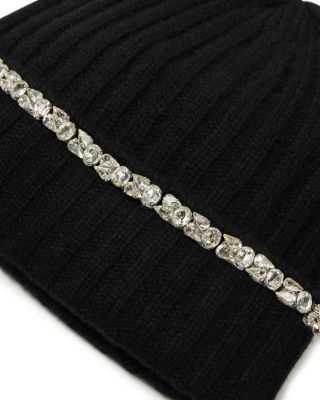 Cashmere Ribbed Cuffed Beanie