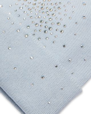 Cashmere Cuffed Jersey Knit Beanie