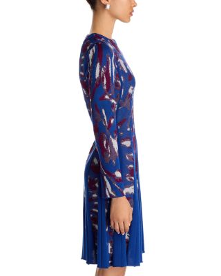 Jacquard Sweater Dress 