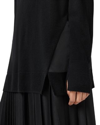 Bern Paneled V Neck Sweater