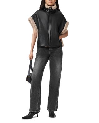 Marlin Shearling Leather Vest