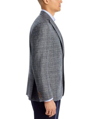 Midland Brushed Plaid Regular Fit Sport Coat