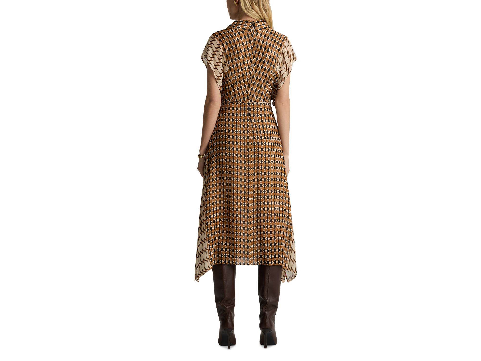Desert Mosaic Print Dress — Image 3