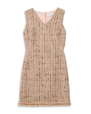 Metallic Tweed Dress