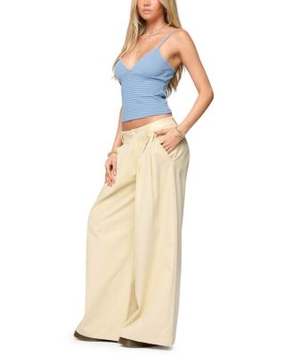 Hemsley Striped Ribbed Tank Top