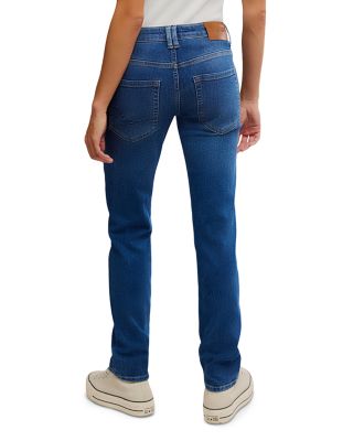 Oracle Low Rise Slim Straight Jeans in Sky&#39;s The Limit