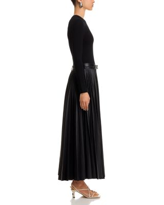 Abilene Mixed Media Maxi Dress