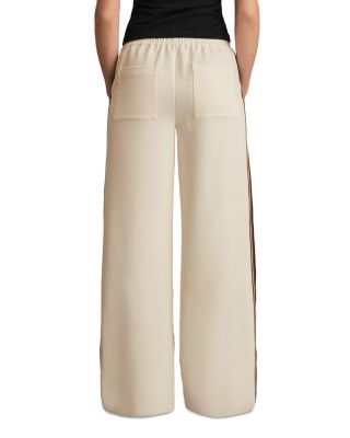 Petite Robyn Side Stripe Wide Leg Trousers