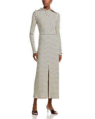 Frances Striped Rib Dress